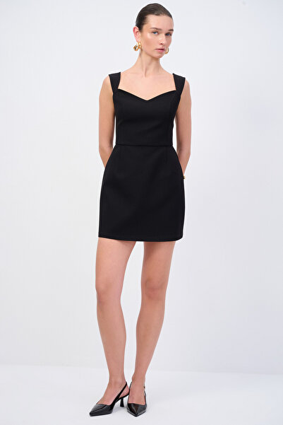 Love My Body Moda Tutkusu Askılı Mini Elbise