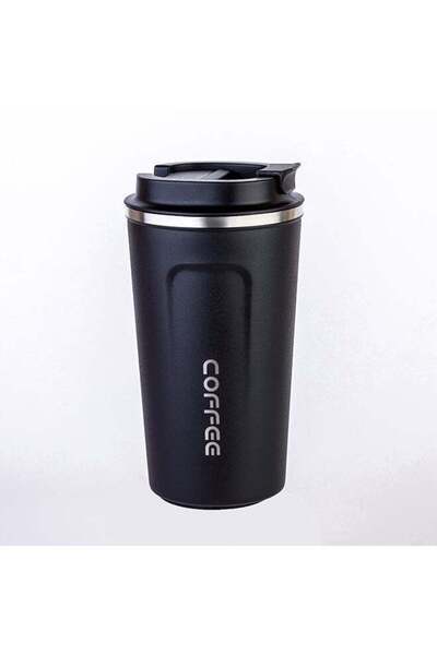 Marzo Vacuum Insulated Coffee Mug Black 380ml