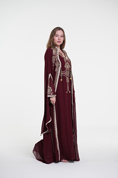 al bent al sharqieh Embroidered Kaftan Luxury Dress Women kaftan dress