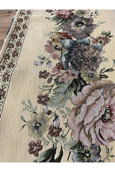 MYHOMEGOBLEN Ταπετσαρία Τραπεζάκι και Πανί Τραπεζιού σε χρώμα πέτρας