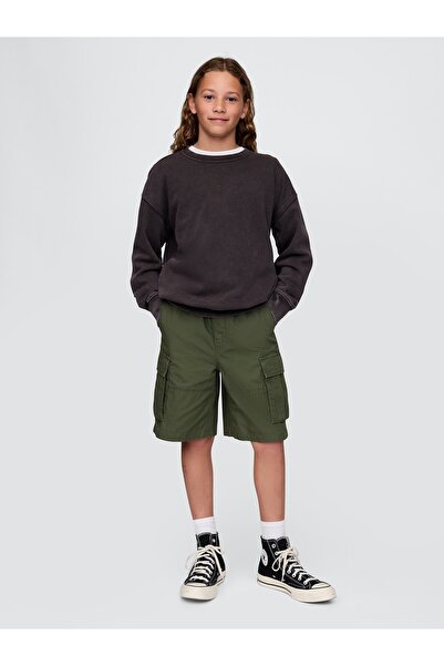 GAP Erkek Çocuk7.5" Ripstop Easy Kargo Şort