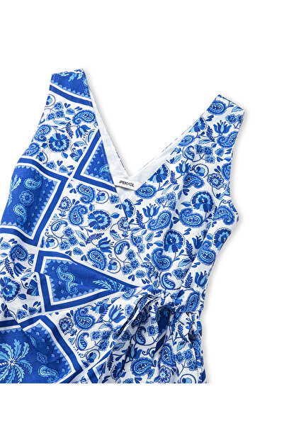 İpekyol Desenli anvelop şort tulum