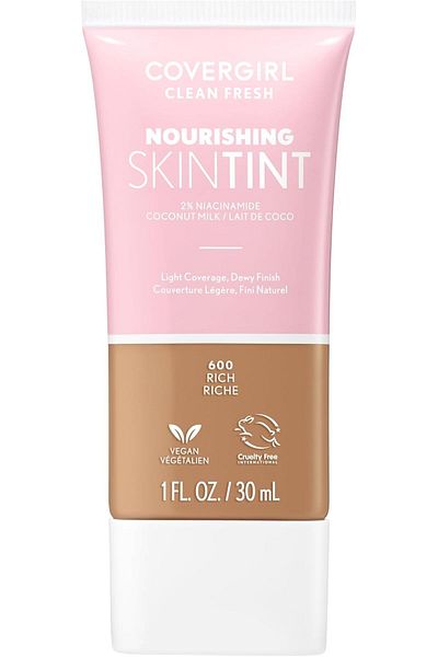 covergirl Clean Fresh Nourishing Skin Tint light Coverage Foundation - Rich, 30ml