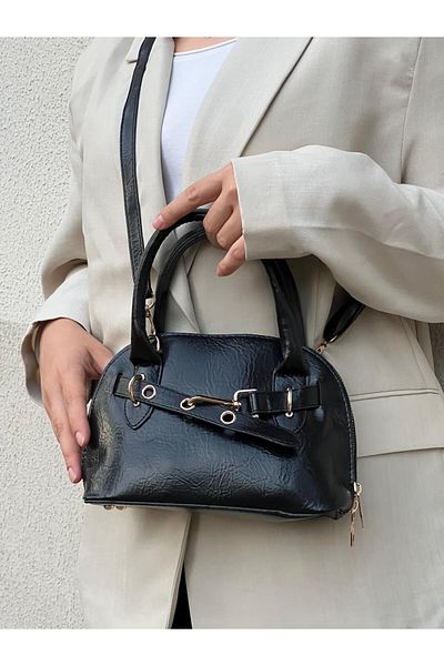 zetus Geantă de mână și de umăr pentru femei Nerra Model Black