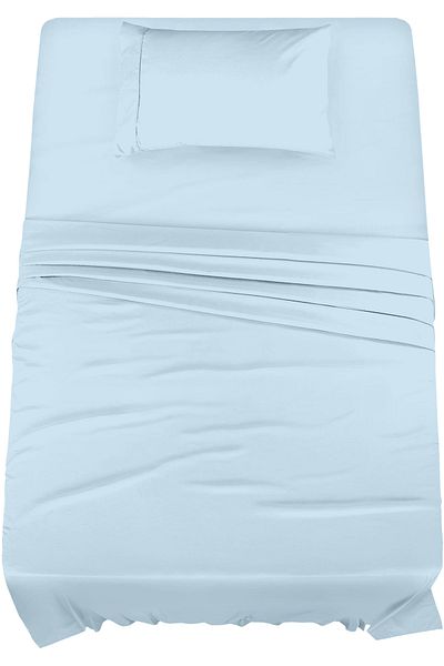 CASAVIA Premium Bedding Sets- 400 Thread Count- Soft Sateen 100% Cotton - Twin 3 Piece sheet sets,