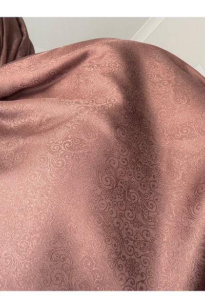 Lavena scarfs Şal Jacquard cu model floral din seria Daisy - Cochilie de ceapă