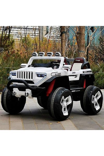 ALBADER Ride on Toys for Big Kids, Electric Ride On Car Jeep With 12V Battery, Electric Kids Car
