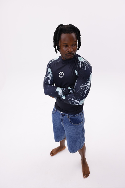 NEPTUNUS SHOP UPF50,ERKEK UZUN KOLLU RASHGUARD,SU SPORLARI ÜST GİYİM