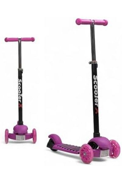 ALBADER Scooter, Kick Scooter, Adjustable Kickboard, Child’s Kick Scooter, Seat Handlebar Height
