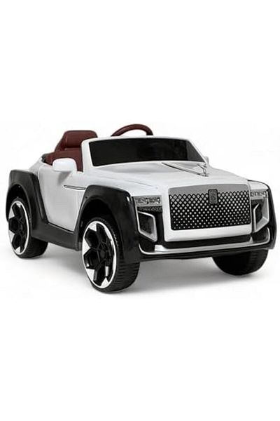 ALBADER Electric Ride On Car Rolls Royce With 4 Motors, Kids Can Sit on Children's Electric Car 12V