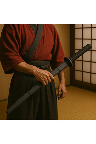 mutes 3D Samuray Katana Siyah-Gri - 905