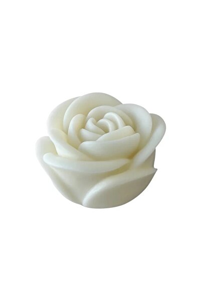 arıca pazarlama Küçük Boy Gül Şekilli Mum Sabun kokulutaş beton Silikon Kalıbı