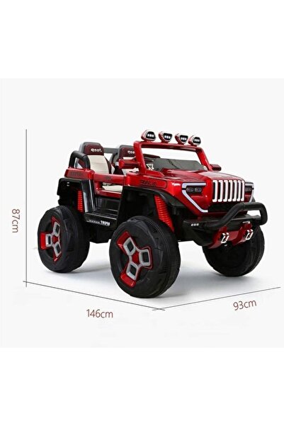 ALBADER Ride on Toys for Big Kids, Electric Ride On Car Jeep With 12V Battery, Electric Kids Car