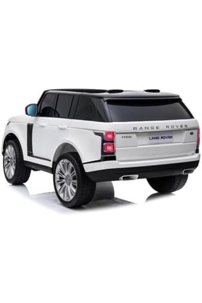 ALBADER Licensed Range Rover Electric Kids Car, Ride On Car for Kids With 2 Motors, 12V Battery