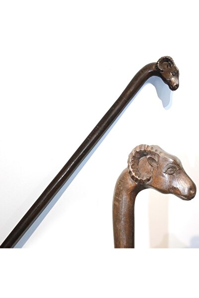 hediyeconcepti Özel Tasarım Maun Ağacı Dağ Keçisi