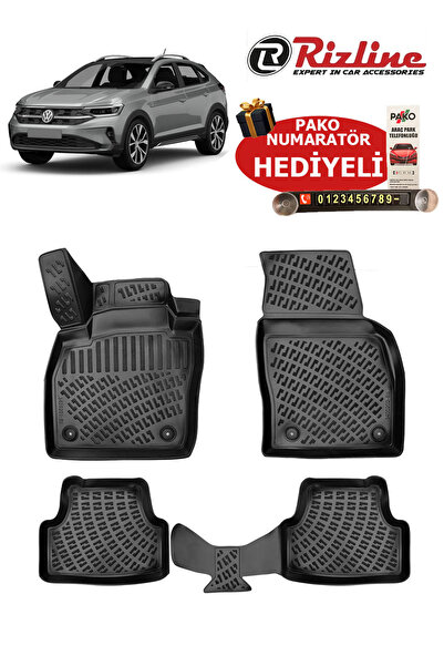 Rizline Volkswagen Taigo 2020 Sonrası Havuzlu Paspas