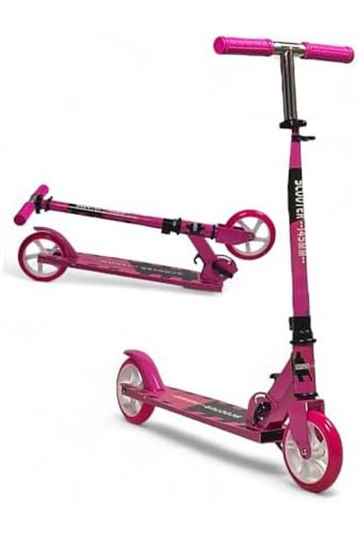 ALBADER Kick Scooter, Scooter with 3 Adjustment Levels Handlebar, Aluminum Alloy scooter