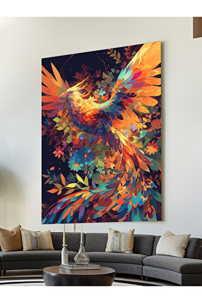 ESLEM anka kuşu KANVAS TABLO