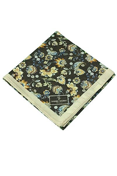 mim eşarp Eșarfă Prime Bumbac Motiv Floral 90x90 cm