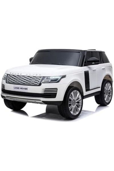 ALBADER Licensed Range Rover Electric Kids Car, Ride On Car for Kids With 2 Motors, 12V Battery