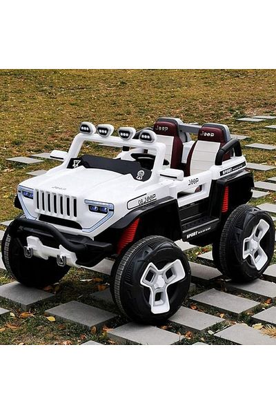 ALBADER Ride on Toys for Big Kids, Electric Ride On Car Jeep With 12V Battery, Electric Kids Car