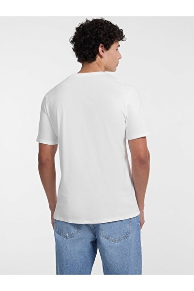 Guess Ανδρικό μπλουζάκι με λεπτή εφαρμογή τζιν Ss Cn