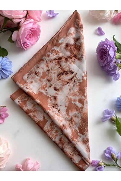 Lavena scarfs Bohemian Series Bohemian Pattern Cotton Digital Soft Shawl - Salmon Color