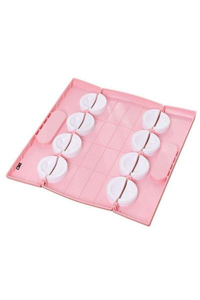 SIKS ® Device For Dumplings, Ravioli Or Gnocchi Pasta, 8 Containers, Pink
