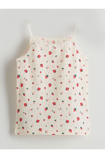 LC Waikiki New Season Square Collar Girls' Undershirt 2-Piece - S5Ni94Z4