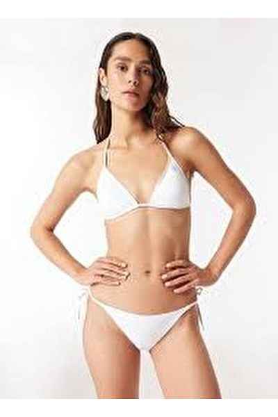 Guess White Women's Bikini Top E4Gj00Ly00K-G011