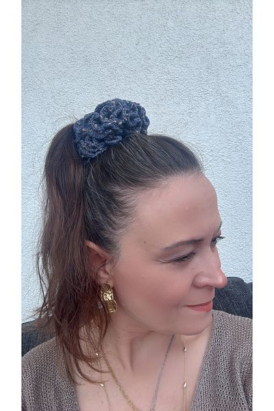 PURPLE'S BİR TUTAM MUTLULUK 100% Handcrafted Cotton Lettuce Rubber Buckle // Scrunchies // Bagel Buckle