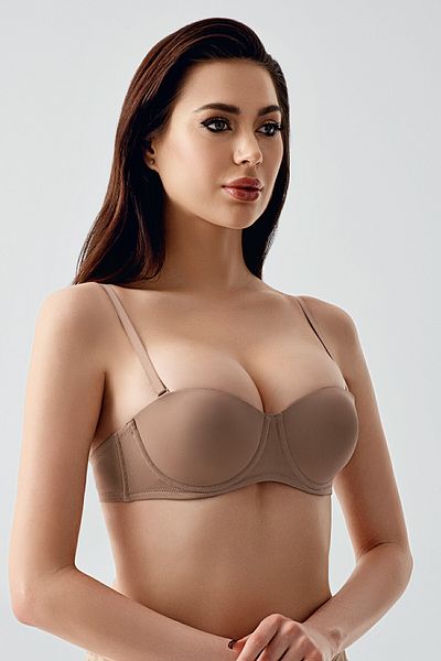 NEWBRA LINGERIE Γυναικείο σουτιέν B Cup χωρίς επένδυση