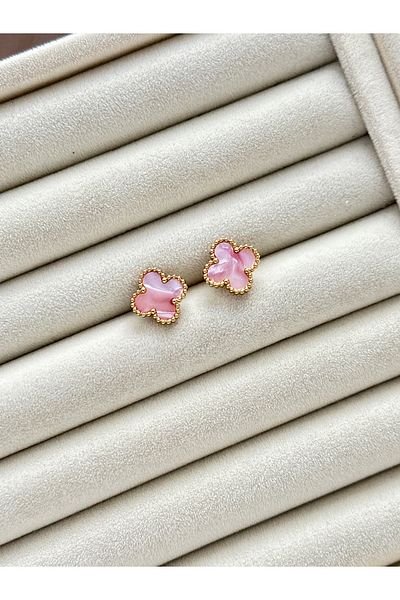 YOUES JEWELRY 316L Steel Pearlescent Hologram Earrings Women's Earrings