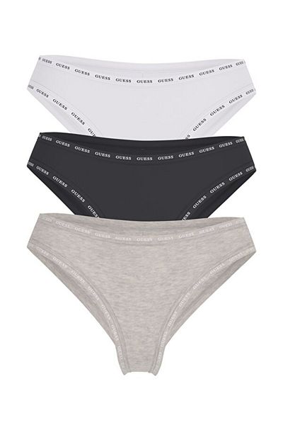 Guess Set de chiloți brazilian de bază din 3 piese pentru femei