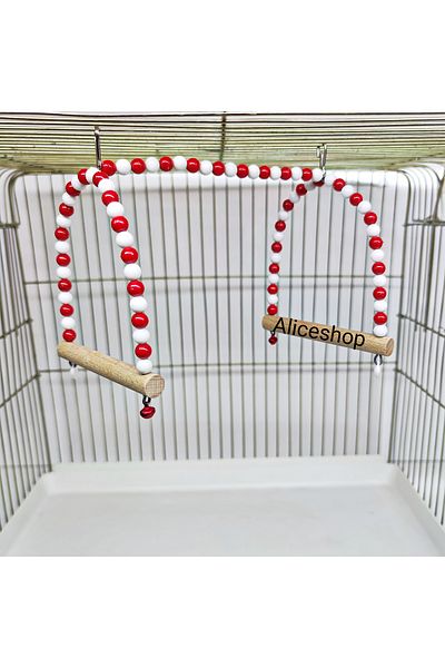 aliceshop مجموعة من 2 لعبة طائر مروحة ملونة