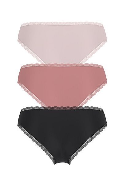 Guess Basic Microfiber Women's Brief 3-Piece Panties Pack