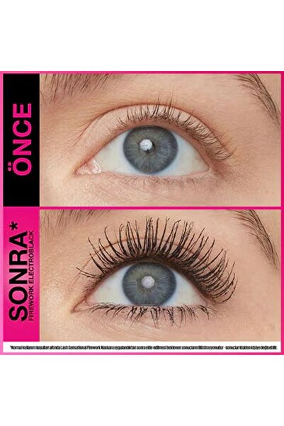 Maybelline New York Lash Sensational Firework Electro Black Maskara