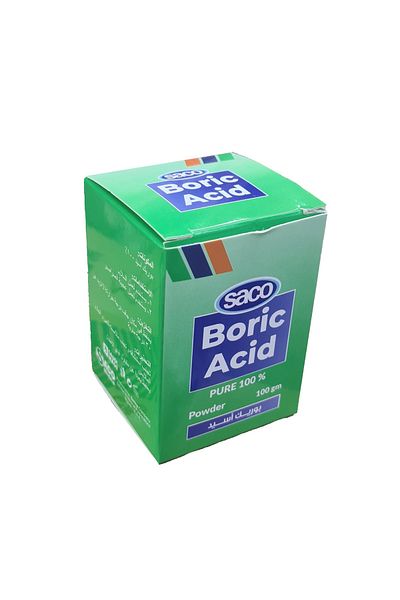 Saco مسحوق مبيد حشري بحمض البوريك 100 جرام