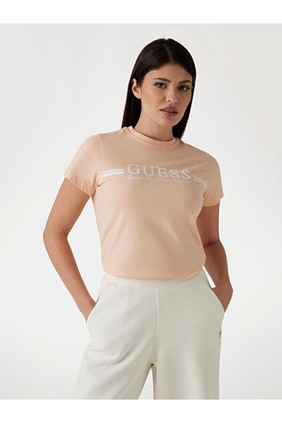 Guess SS T-SHIRT Дамска тъмносиня тениска V5GI03I3Z14-A71W