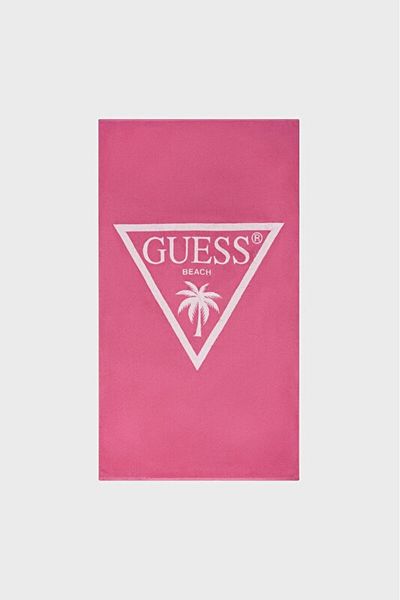 Guess Jacq Palm Triangle Logo Towel Women's Pink Other Accessories E5Gz14Sg00P-F6En