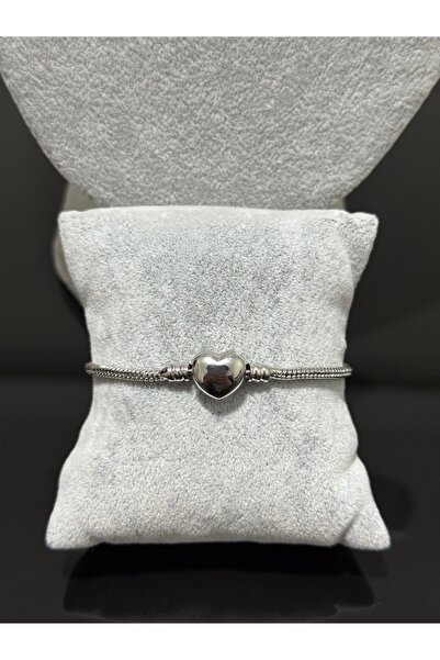 XUPING JEWELRY 316L kalp detaylı çelik charm bileklik