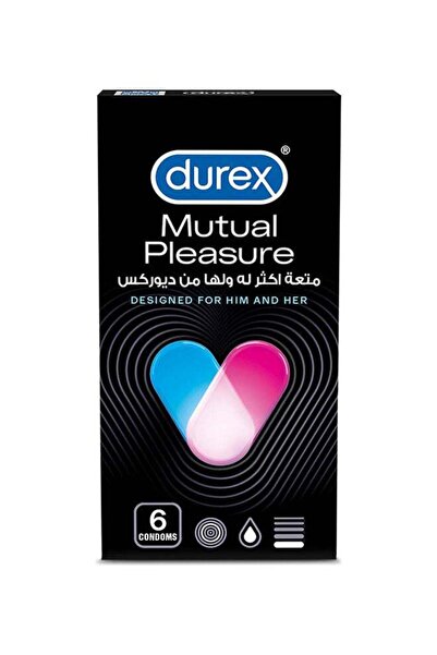 Durex واقي ذكري للمتعة المتبادلة، 6 قطع