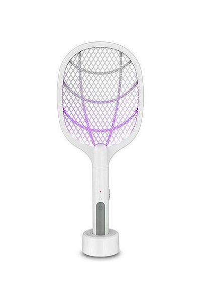 Generic Electric Mosquito Swatter White/Purple