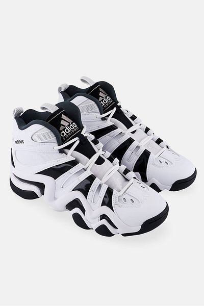 adidas Men Crazy 8 Lace Up Outdoor Shoes, White