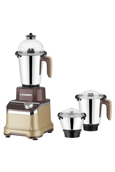 Generic STARGOLD 850W Mixer Grinder with 3 Stainless Steel Jars and Powerful Copper Motor