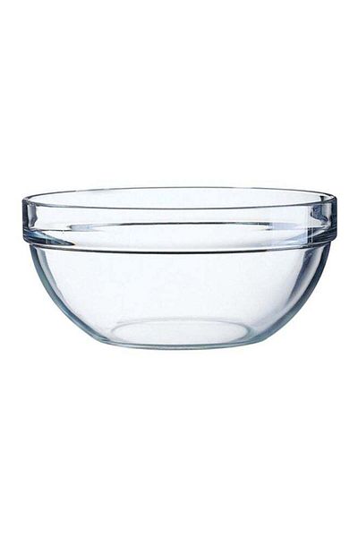 Generic Luminarc Tempered Glass Stackable Bowl Clear 26cm