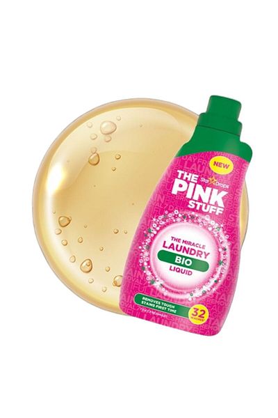Stardrops The Pink Stuff Bio Laundry Liquid 960ml – Tough on Stains, Gentle on Fabrics, Long-Lasting Freshness