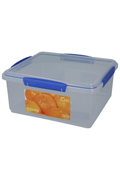Generic sistema Klip It Rectangular Container Clear and Blue 5 Liter