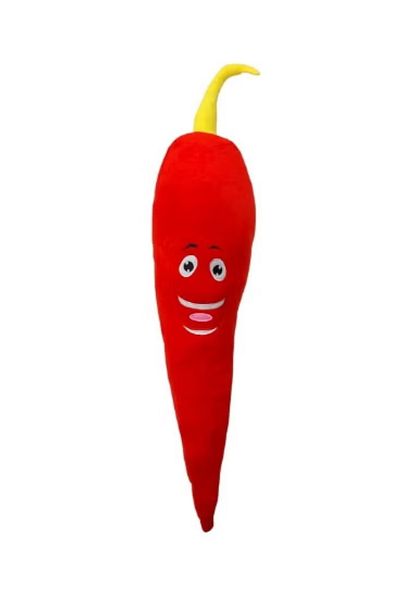 Toy Box Treasures Pepper-Shaped Stuffed Doll, Large Size, 100 cm