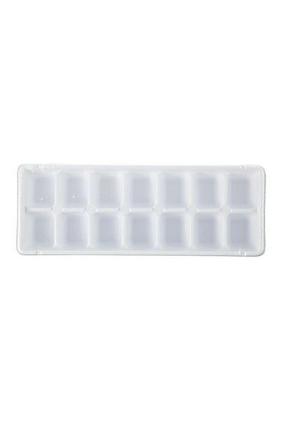 Generic Arrow 2-Piece BPA-Free Durable Dishwasher Safe Ice Cube Tray in Shrink Wrap White 450